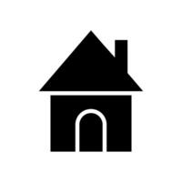 casa ícone símbolo vetor modelo