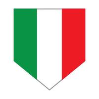 italiano bandeira ícone vetor ilustração Projeto