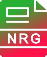 nrg criativo ícone Projeto vetor