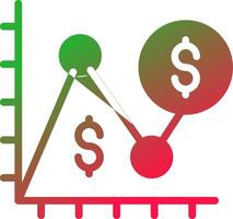 média dólar venda criativo ícone Projeto vetor