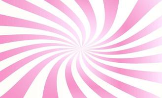 fundo rosa abstrato de listras, torcendo em uma espiral. vetor