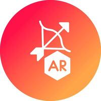 ar tiro com arco criativo ícone Projeto vetor