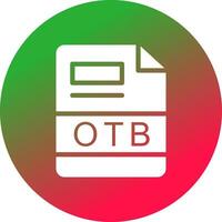 otb criativo ícone Projeto vetor