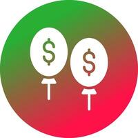 balão Forma de pagamento criativo ícone Projeto vetor