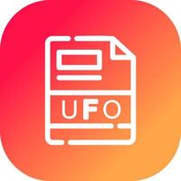 UFO criativo ícone Projeto vetor