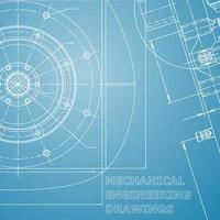 sistemas de design auxiliado por computador. indústria de construção de máquinas. identidade corporativa vetor