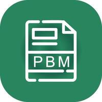 pbm criativo ícone Projeto vetor