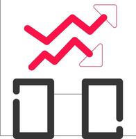 conectados negociação criativo ícone Projeto vetor