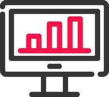 monitoramento criativo ícone Projeto vetor