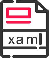 xaml criativo ícone Projeto vetor