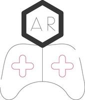 ar controlador criativo ícone Projeto vetor