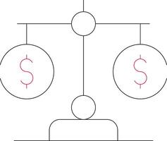 comparar preços criativo ícone Projeto vetor