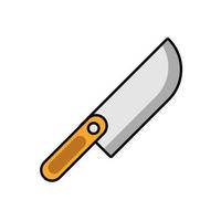 faca, arma, ícone de acessório de halloween vetor