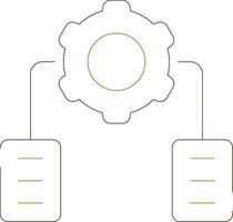 Programas definiram rede criativo ícone Projeto vetor