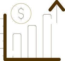 design de ícone criativo de economia vetor