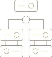 dados criativo ícone Projeto vetor