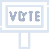 votar design de ícone criativo vetor