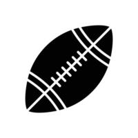 americano futebol ícone vetor Projeto modelo dentro branco fundo