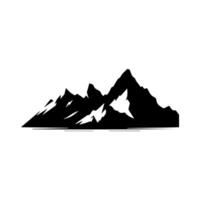 montain esboço imagens. vetor ilustração e logotipo.