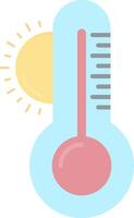 clima plano luz ícone vetor