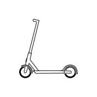 vetor de ícone de scooter