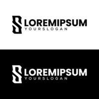 vetor de design de logotipo da letra s