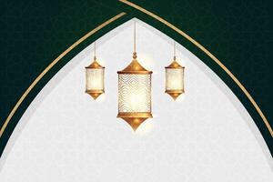 vetor elegante luxuoso Ramadã, eid al-fitr, islâmico fundo decorativo cumprimento cartão