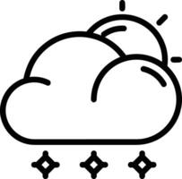nuvem ícone símbolo vetor imagem