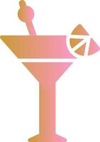 ícone de vetor de martini
