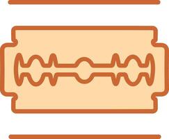 ícone de vetor de lâmina de barbear