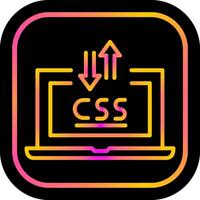 css computador portátil vetor ícone