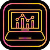ícone do vetor analítico