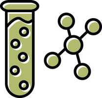 ícone de vetor de química