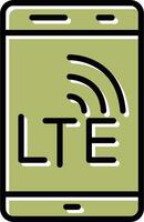 lte vetor ícone