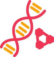 ícone de vetor de DNA