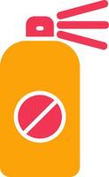 ícone de vetor de garrafa de pesticida