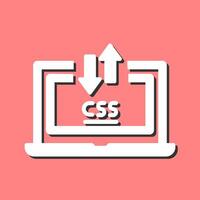 css computador portátil vetor ícone