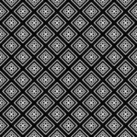 padrão abstrato sem emenda preto e branco. fundo e pano de fundo. design ornamental em tons de cinza. vetor