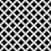 padrão abstrato sem emenda preto e branco. fundo e pano de fundo. design ornamental em tons de cinza. vetor