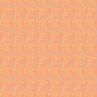 desatado vetor geométrico arte deco padronizar com arcos e gradientes em uma à moda laranja 2