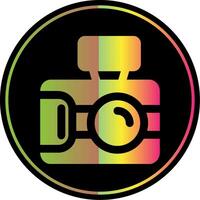 foto capturar glifo vencimento cor ícone vetor