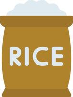 arroz vetor ícone