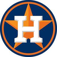 logotipo do a Houston astros principal liga beisebol equipe vetor