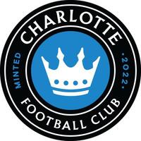 logotipo do a Charlotte principal liga futebol futebol equipe vetor