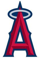 logotipo do a los angeles anjos principal liga beisebol equipe vetor