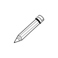 lápis mínimo vetor esboço