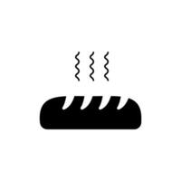 pão conceito linha ícone. simples elemento ilustração. pão conceito esboço símbolo Projeto. vetor