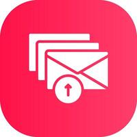 o email explosões criativo ícone Projeto vetor