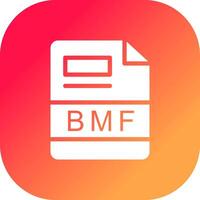 bmf criativo ícone Projeto vetor