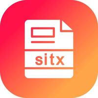 sitx criativo ícone Projeto vetor